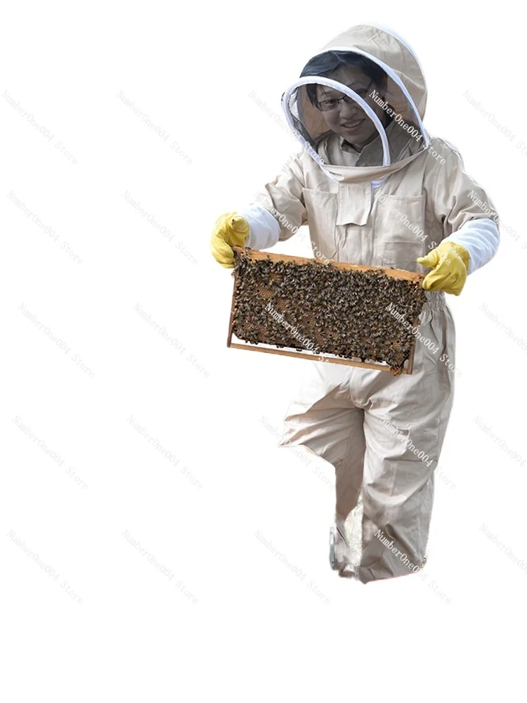 Applicable to A Full Set of Breathable Special Bees, Thickened Beekeeping Clothes, Protective Clothes with Anti-bee Caps