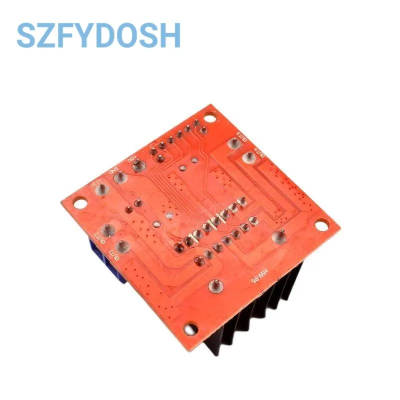 L298N Driver Board Module L298N Stepper Motor Smart Car Robot Breadboard  High Power L298 DC Motor Driver