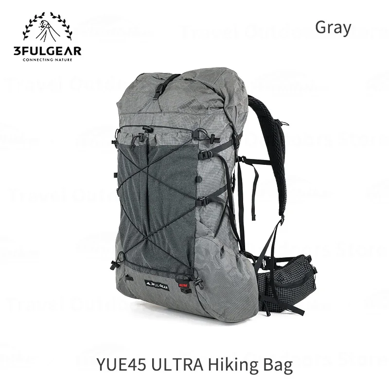3F UL GEAR YUE 45L バックパック 登山 ULザック 3F UL GEAR Yue45-Ultra Outdoor 45+10L Ultralight Backpack