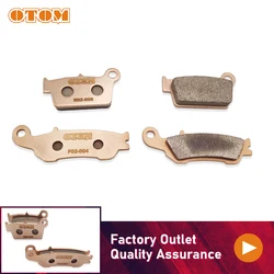 Motorcycle Accessories Front and Rear Brake Pads Copper Sintered For YAMAHA YZ125 YZ250F YZ450F KAWASAKI KX250 SUZUKI RMZ250 450