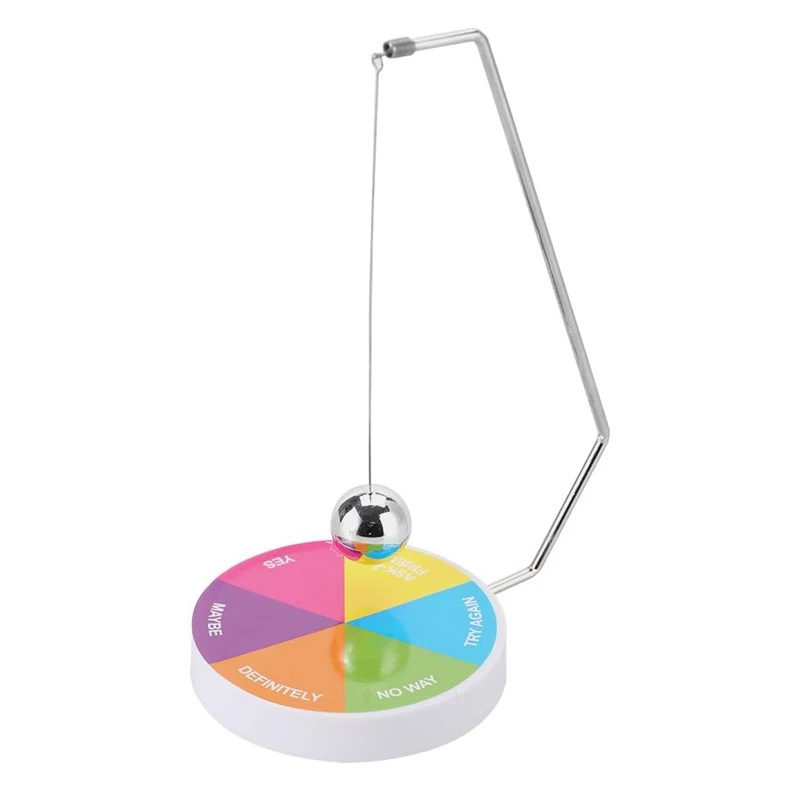 Decision Maker Ball Desk Toy Pendulum Dynamic Desk Toy Gift Decoration Magnetic Ball Swinging Pendulum Game