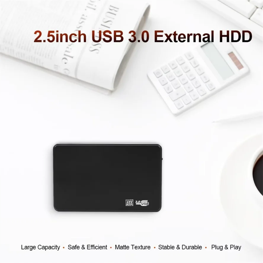 حافظة القرص الصلب USB 3.0 2.0 إلى 2.5 بوصة SATA HDD SSD الضميمة عالية السرعة صندوق القرص الصلب الخارجي للكمبيوتر المحمول والهواتف الذكية