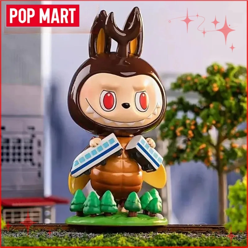 

POP MART Labubu The Elf Monsters: Коллекционные игрушки-сюрпризы в закрытых коробках, милые фигурки для декора рабочего стола и дома