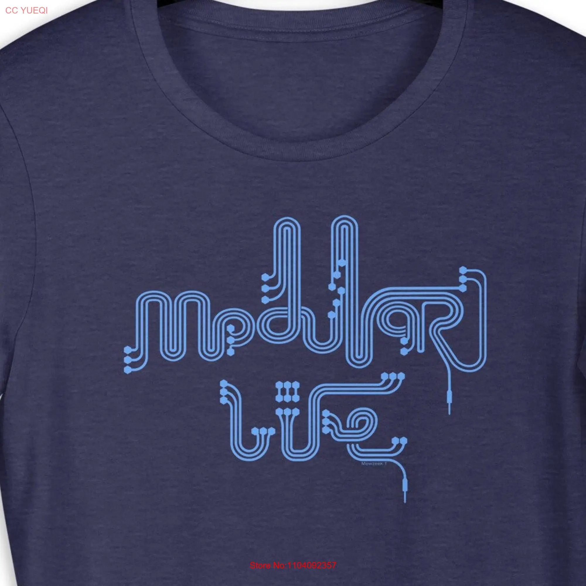 Modular Synthesizer T Shirt for Eurorack synth lover long or short sleeves