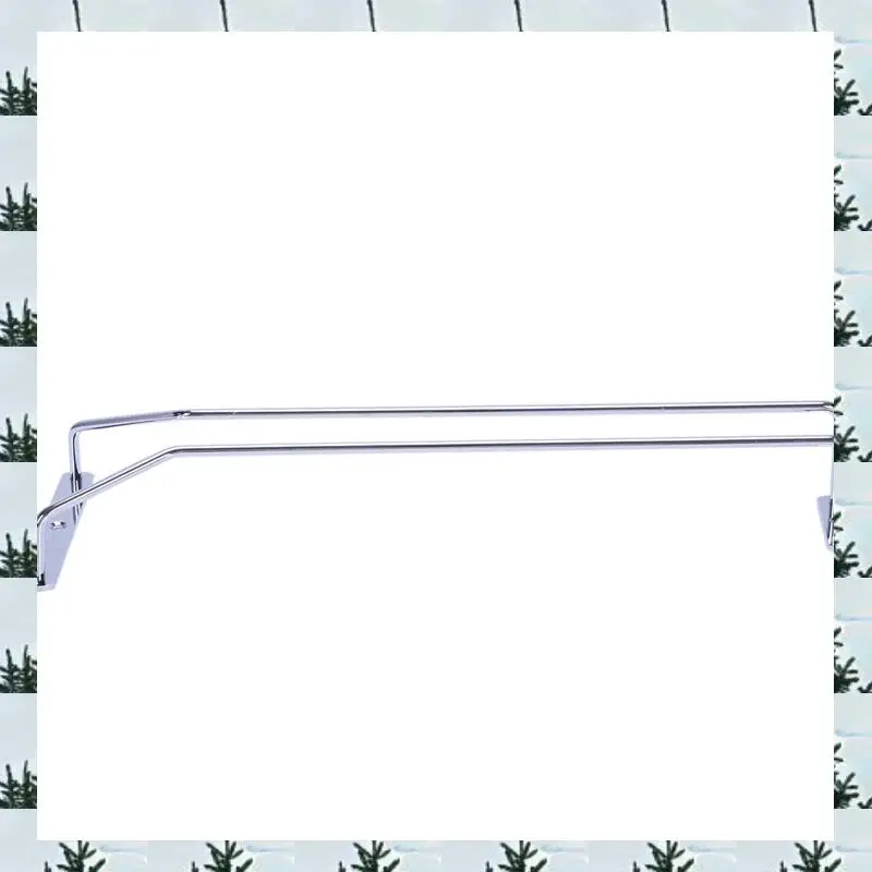 

ABLG 4X Стеклянные вешалки для чашек вина и шампанского Держатель с винтами (серебро)