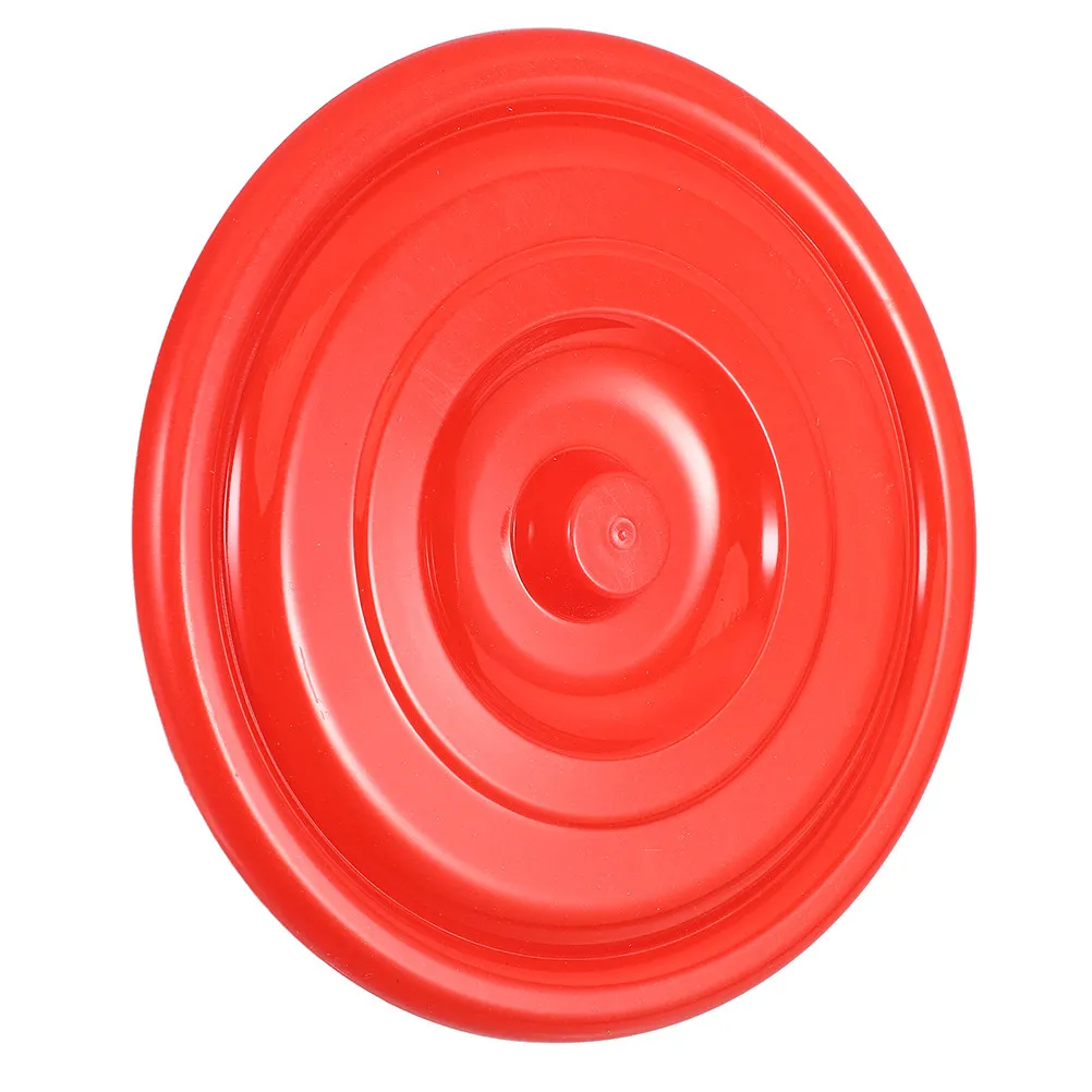 23Cm Round Plastic Bucket Lid Versatile Odor Preventing Cover for Trash Cans Water Buckets Large Waste Bins Sanitation Bin