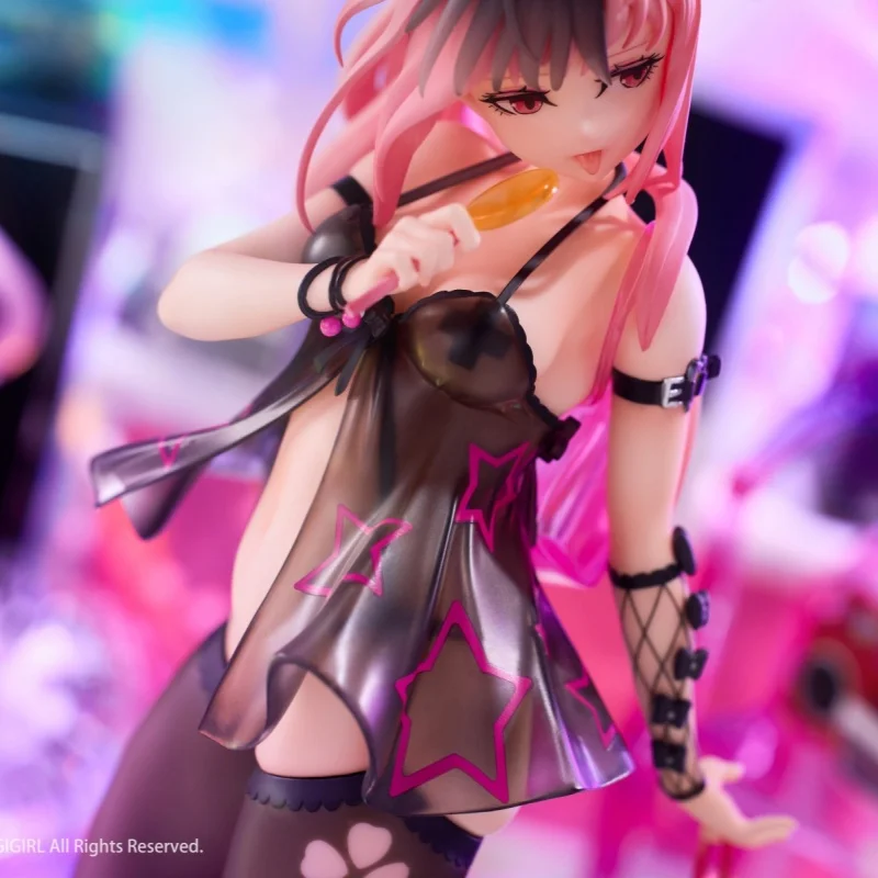 27cm 1/6 Digigirl Wysokie Obcasy i Lizak Króliczek Figurka Model Dekoracja Biurko Kolekcjonerska Zabawka