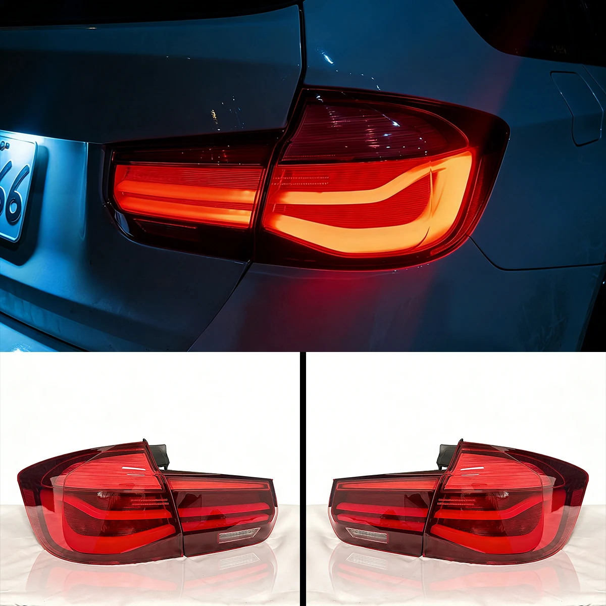 

New Item LCI MP Tail Lights For BMW 3 Series Wagon Touring F31 2012-2019 LED Tail Lights For Bmw Rear Lights Plug And Play