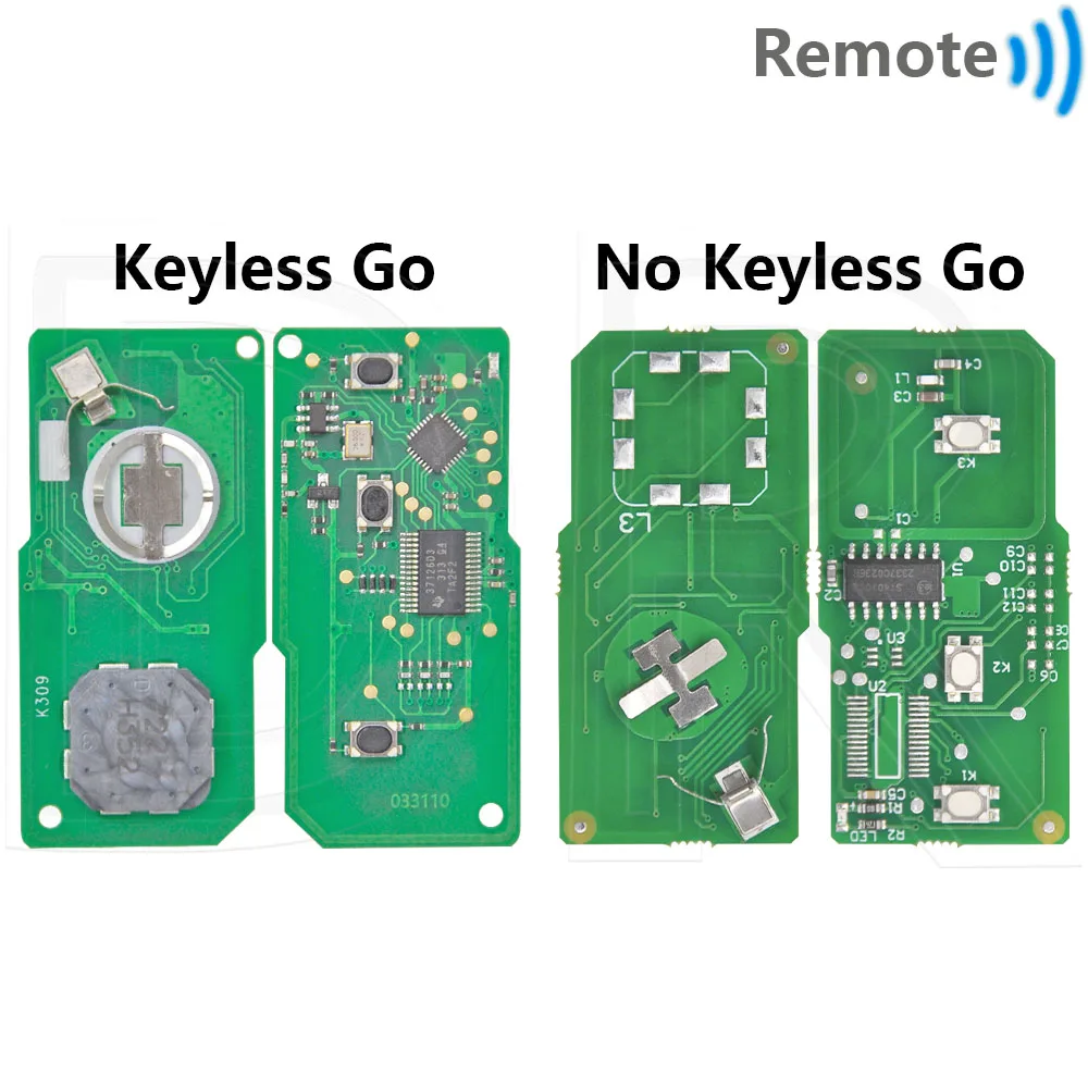Great B9 Chip 312/433MHz MOZB21TG MOZB31EG Proximity Car Remote Control Smart Key P/N 89994-47061 For Toyota Prius 2005-2008 - view 2