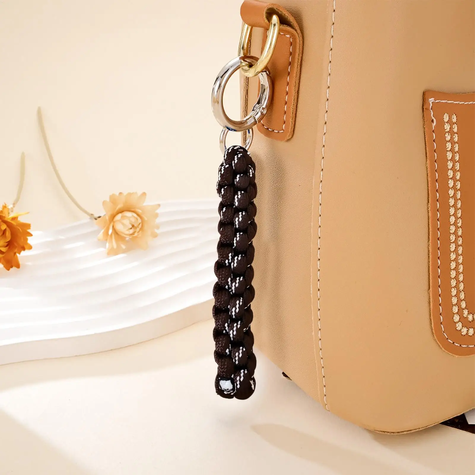 Rope Key Chain Stylish Key Ring Golf Tee Holder Purse Charm For Adults Kids Golfer Wallet Schoolbag Handbag Home Decoration