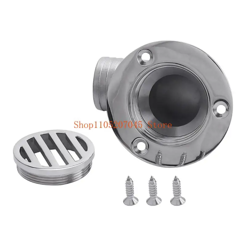 37cd Boat Marine Grade Stainless Steel 38mm Drainage Bent Pipe Corrosion Proof Smooth Surfaces Water Flow Solution Ships RVs