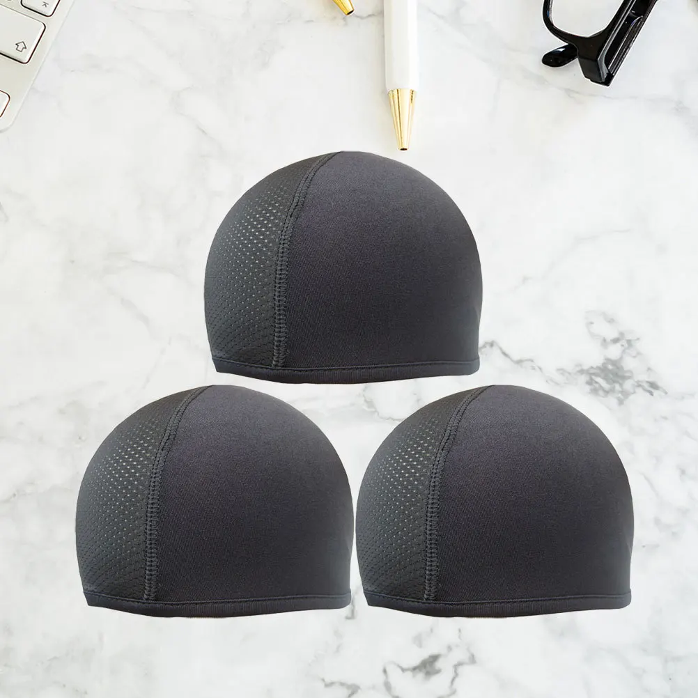 

3pcs Cycling Liner Premium Breathable Quick-Drying Sweat Absorption Sports Cap Outdoor Durable Skull Cycling