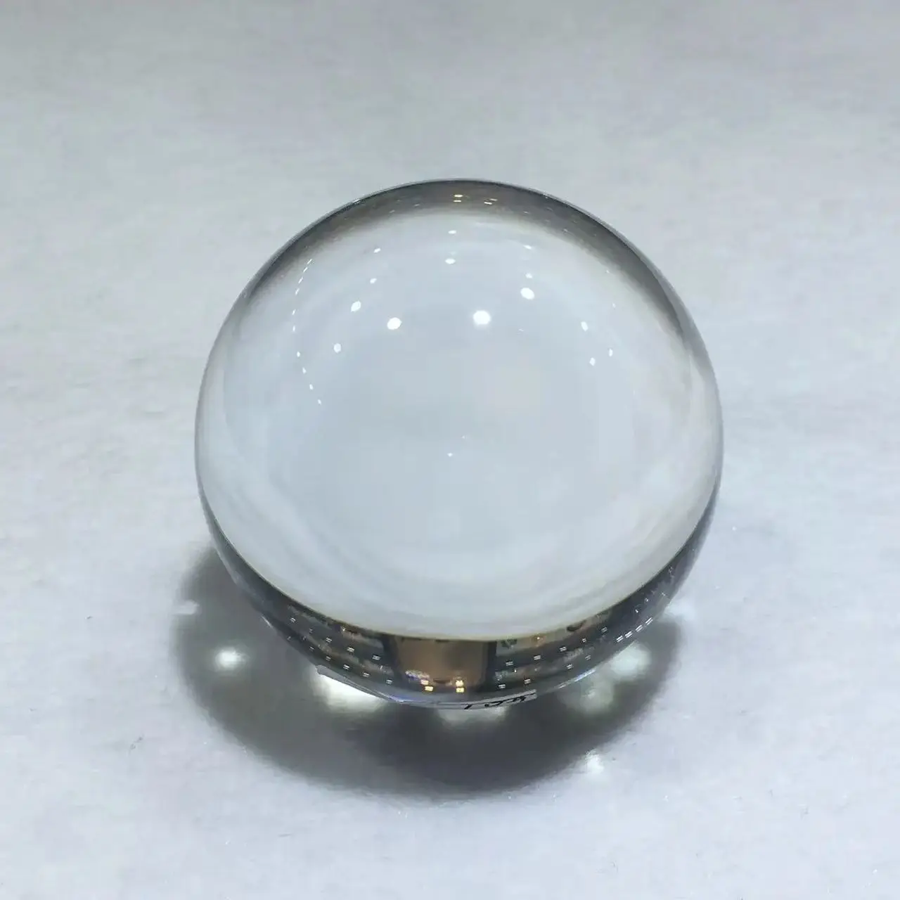 5cm 100% bolas de cuarzo transparente Natural Real bola de energía curativa de cristal puro joyería independiente colecciones de piedras preciosas genuinas Feng Shui