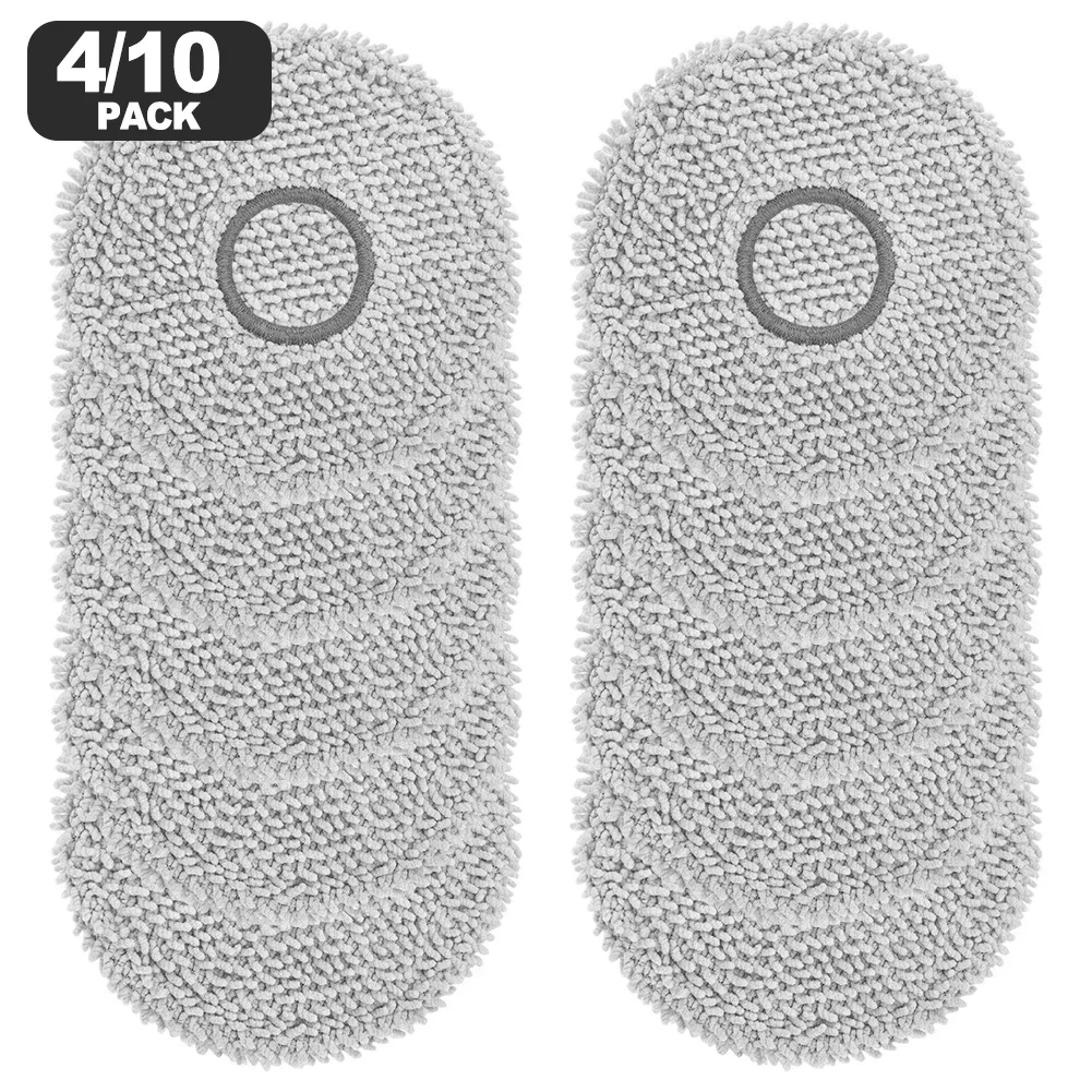 Microfibre Mop Pads Replacement Set for Neatsvor U1 Plus Robot Vacuum Cleaner for Regular Home Floor Maintenance