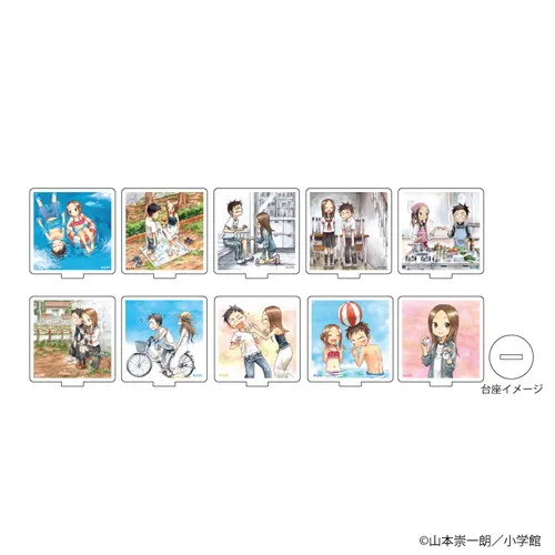 Anime Teasing Master Takagi-san Acrylic Stand Cosplay Characters Ornament Accessories Goods Collection Gifts