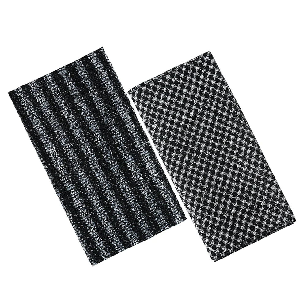 

2 Pcs Frosted Bath Towel Washcloth Facial Towels Carbon Fiber Exfoliating Comfortable