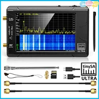 2025 New Handheld Portable 4 inch Display Tiny Spectrum Analyzer TinySA ULTRA 100KHz to 5.3GHz with 32GB Card 320 * 240 pixels