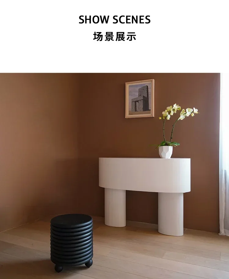 โต๊ะคอนโซลเข้าบ้านแบบเรียบง่ายสไตล์นอร์ดิก