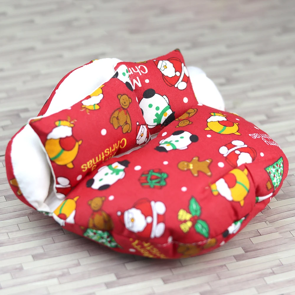 Ob11 Pop Cartoon Ronde Baby Bed Pak Kawaii Pop Slaapzak Matras Voor Nendoroids P9, 1/12 Bjd Pop, Gsc, Molly Poppen