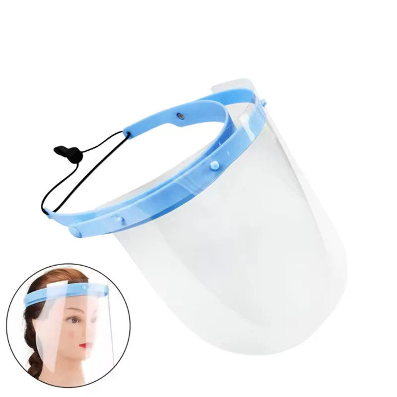 

Стоматологический защитный щиток для лица Стоматологический щиток для лица включает 10 съемных противотуманных и пылезащитных экранов Стоматологические инструменты