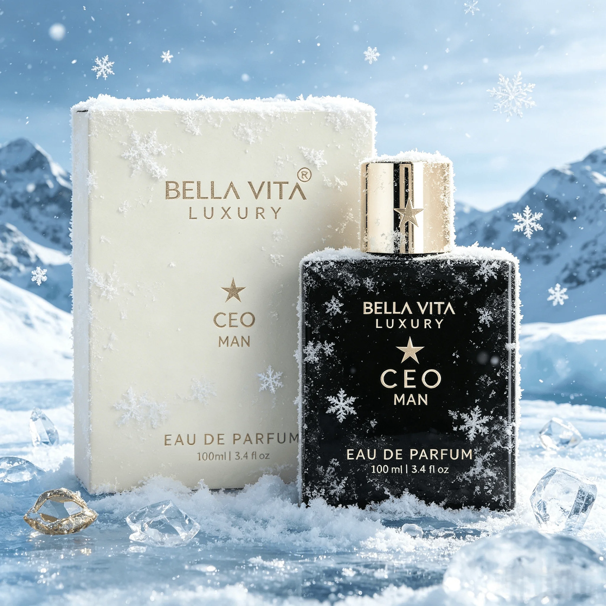 

Парфюмерная вода BellaVita Luxury CEO Man, веганская, стойкий аромат с нотами лимона, лаванды, агарового дерева и тонки
