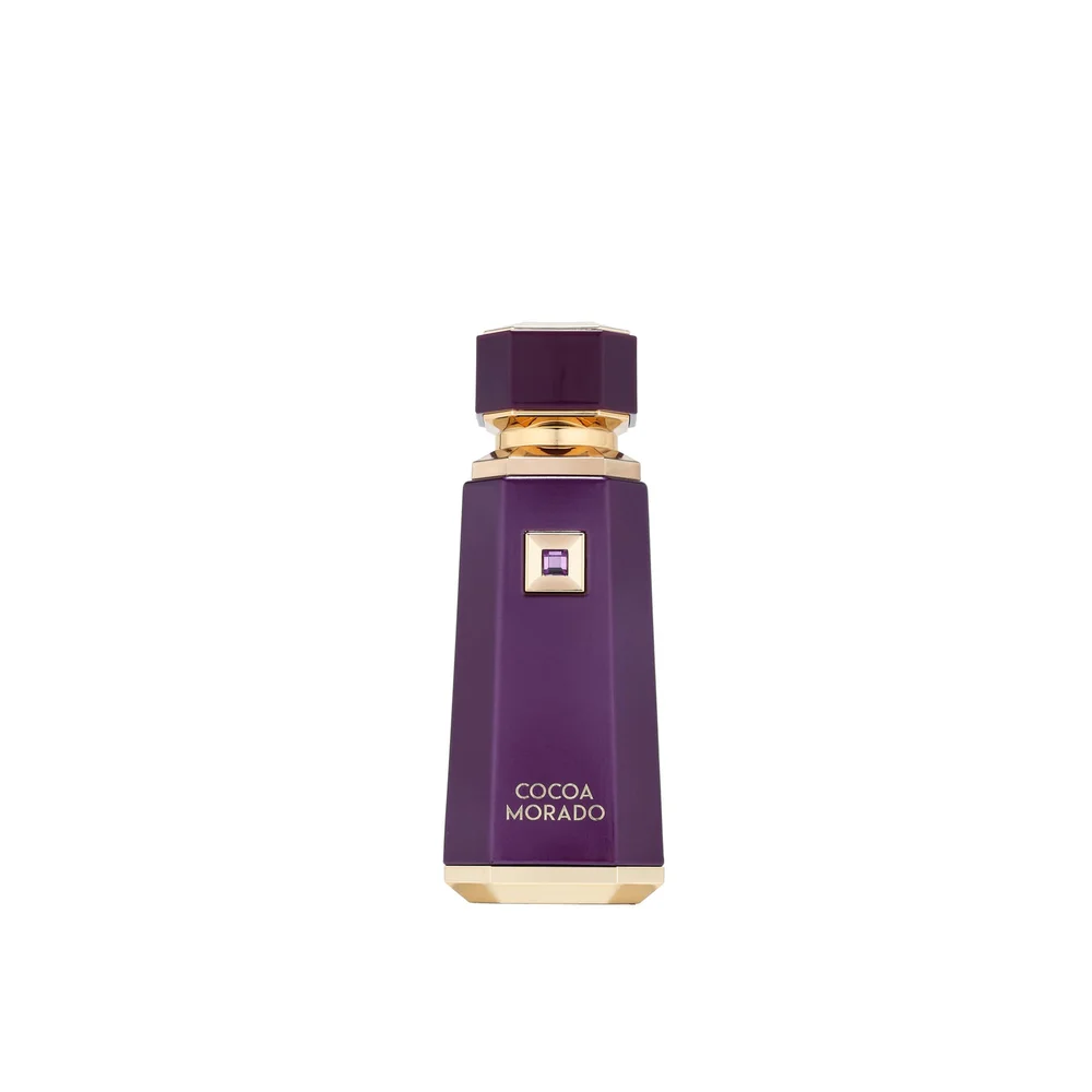 French Avenue Cocoa Morado Eau De Parfum 100ml 3.4oz Unisex Perfume Long Lasting Saffron Cinnamon Oud Cocoa Vanilla Leather Oriental Woody Gourmand Fragrance Luxury Purple Gold Gift Cologne For Men Women - view 2
