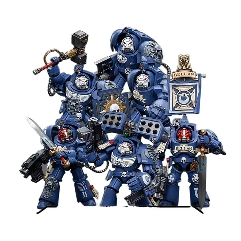 

В наличии Оригинальные JOYTOY Ultramarines Terminator Brother Andrus Brother Orionus мужской солдат экшн-модель художественная коллекция игрушек