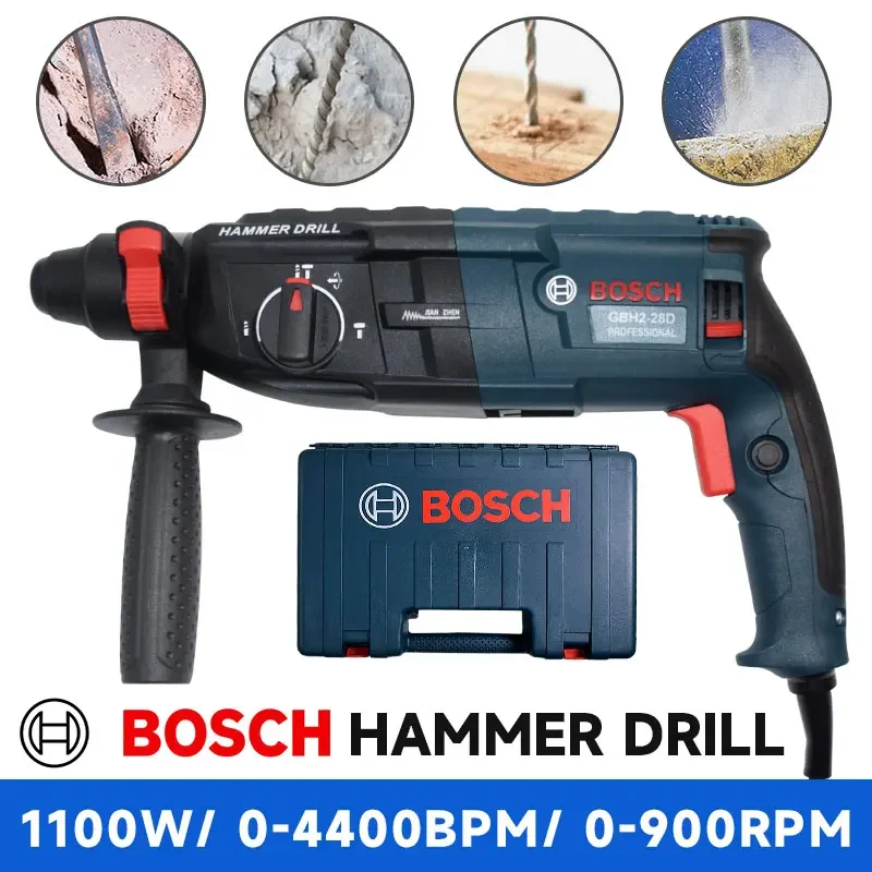 Bosch industrial grade Bosch electric hammer impact drill GBH28 High-power electric hammer concrete professional electric hammer