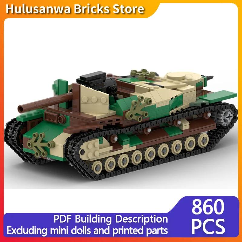 

Экспериментальная 12 см SPG японская самоходная модель пистолета MOC строительные кирпичи военное оборудование модульные технологии подарки детские игрушки