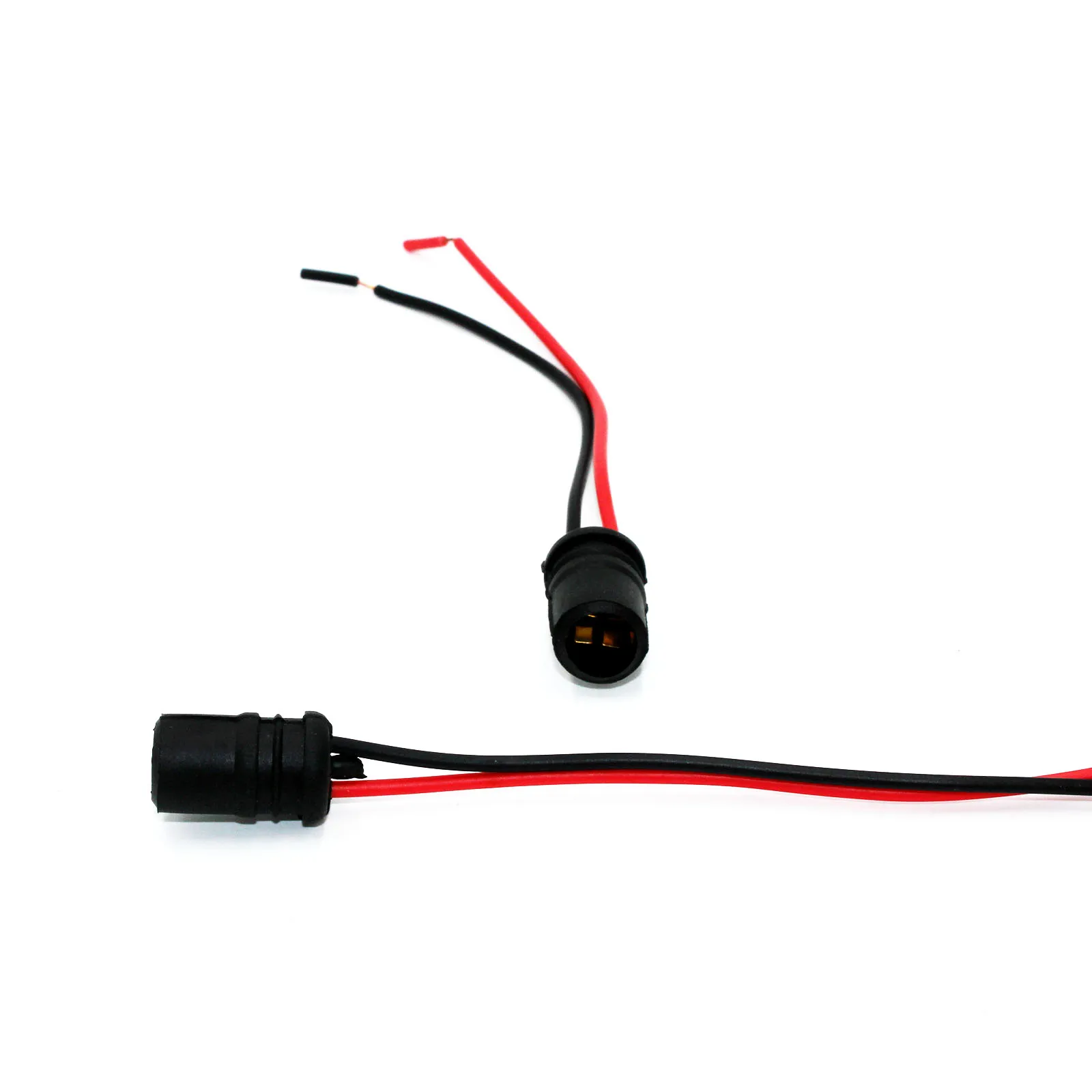 4x T10 194 W5W LED لمبات المقبس أنثى التوصيل قبل السلكية تسخير موصل محول
