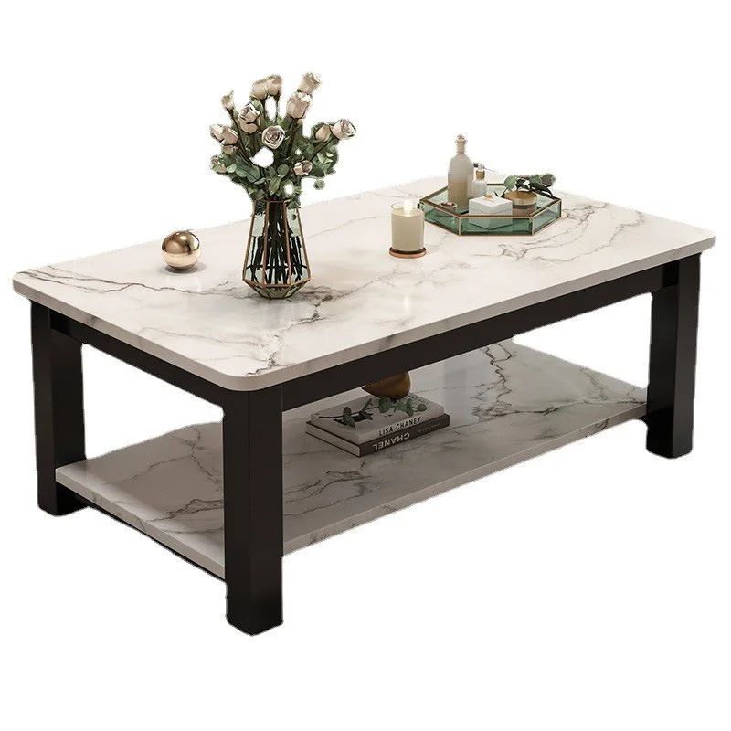 

Living room home modern tea table simple small apartment Italian small tea table balcony light luxury tea table