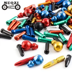 MUQZI Cable End Tips Bike 4mm 5mm Alloy Derailleur Cable End Caps For Brake Wire Shifter Line End Cap