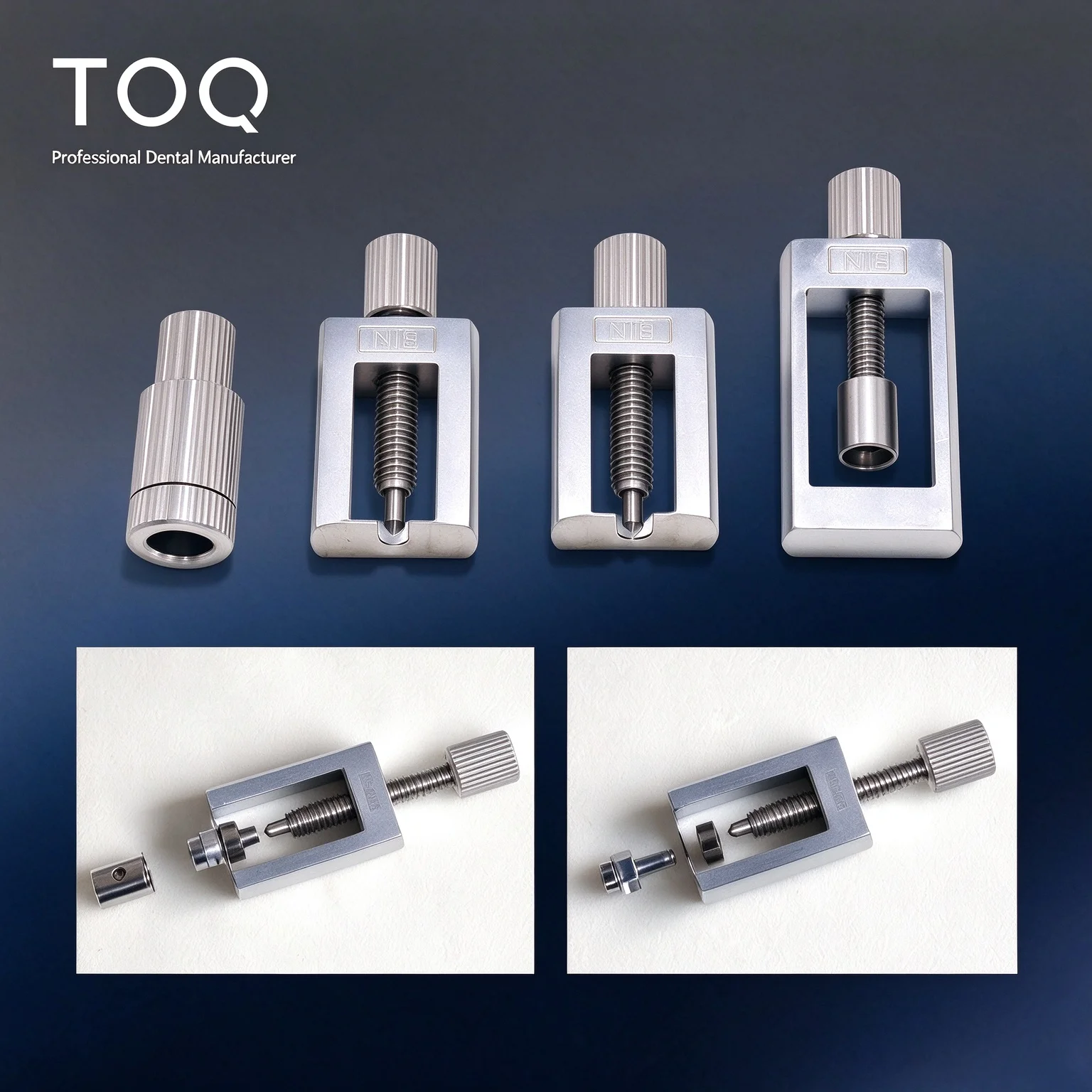 Dental Turbine Handpiece Repair Tool Set High Speed Handpiece Bearing Removal Cartridge Installation Tools for Dental Clinic