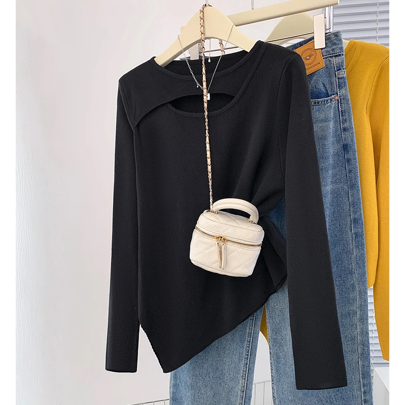 

2024 Autumn Sweaters for Women Jumpers Fashion O-neck long-sleeved Cartoon Rabbit Jacquard Heart Knitted Sweater Women Pullovers
