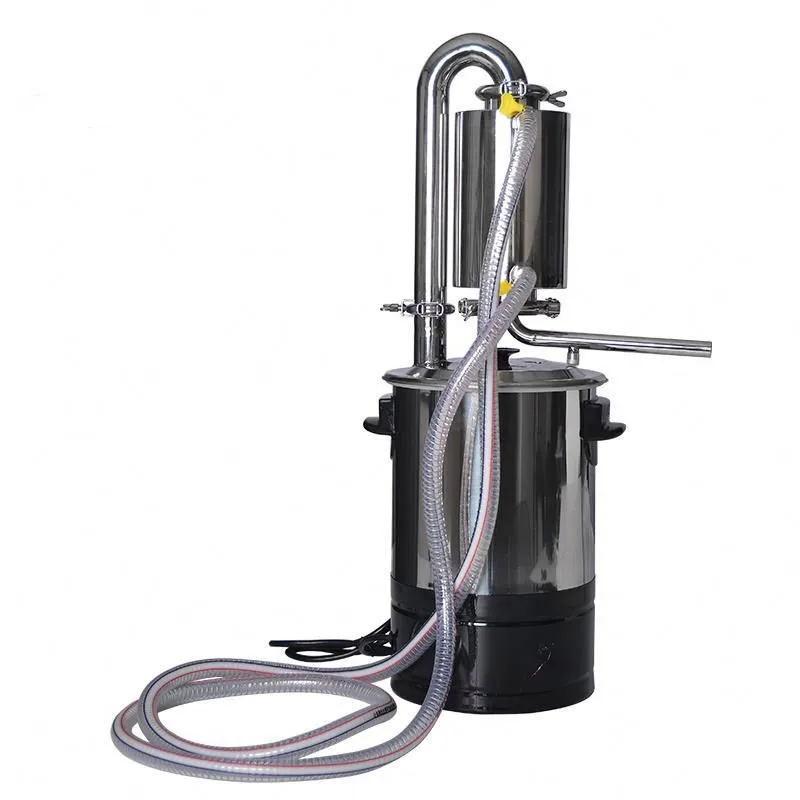 10~55L Electric Steam Distillation Extraction Essential Oil Machine Kit Lab Use For Essential Oil Extraction