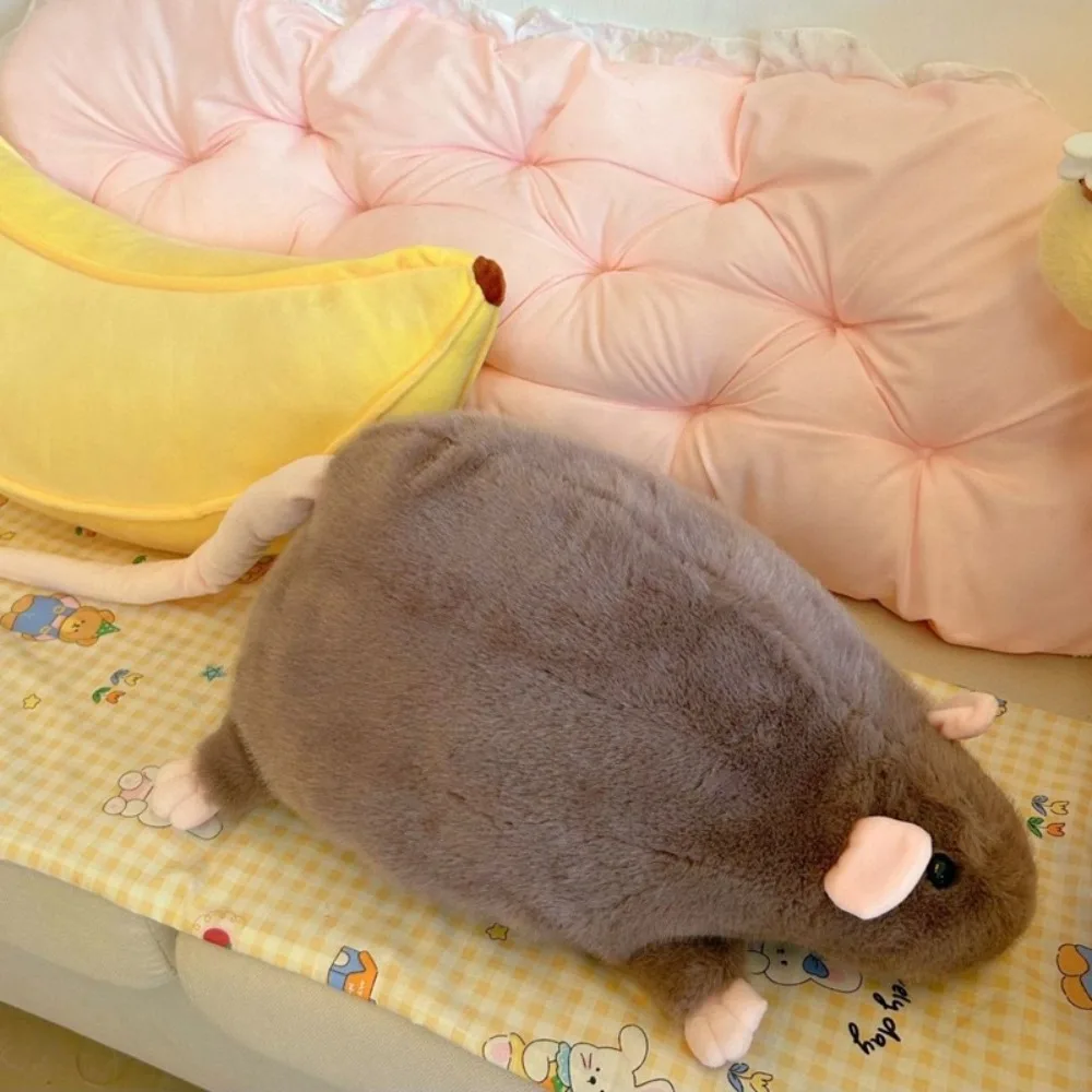 

20/30/50cm Fancy Rat Doll Stuffed Animal Mascot Peluche Simulation Mouse Doll Home Decor Lifelike Stuffed Rat Boys Girls
