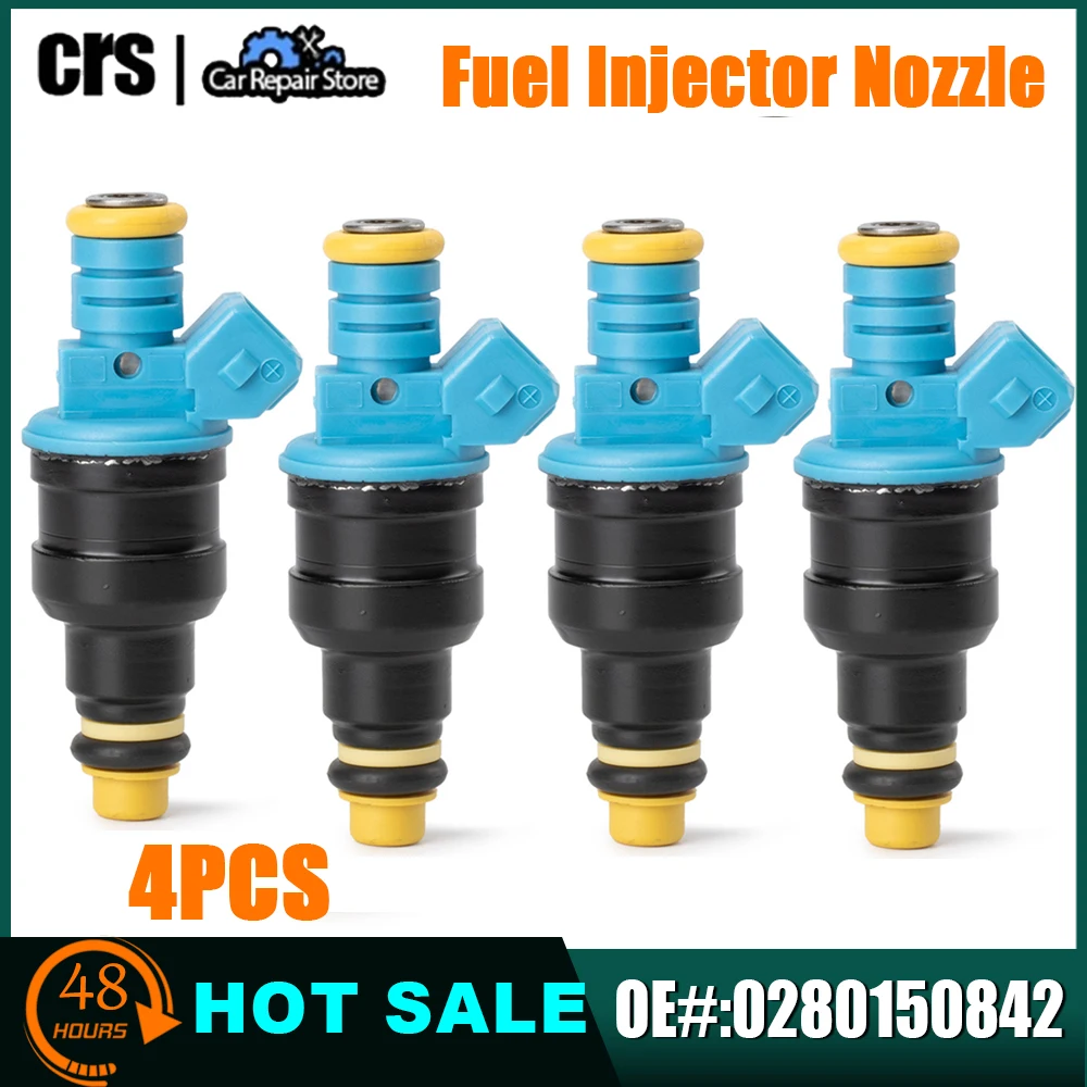 

4PCS Fuel Injector CNG High Performance 1600cc 0280150842 0280150846 Gas Fuel Injector For Mazda RX7 Truck for Audi Fit Chevy