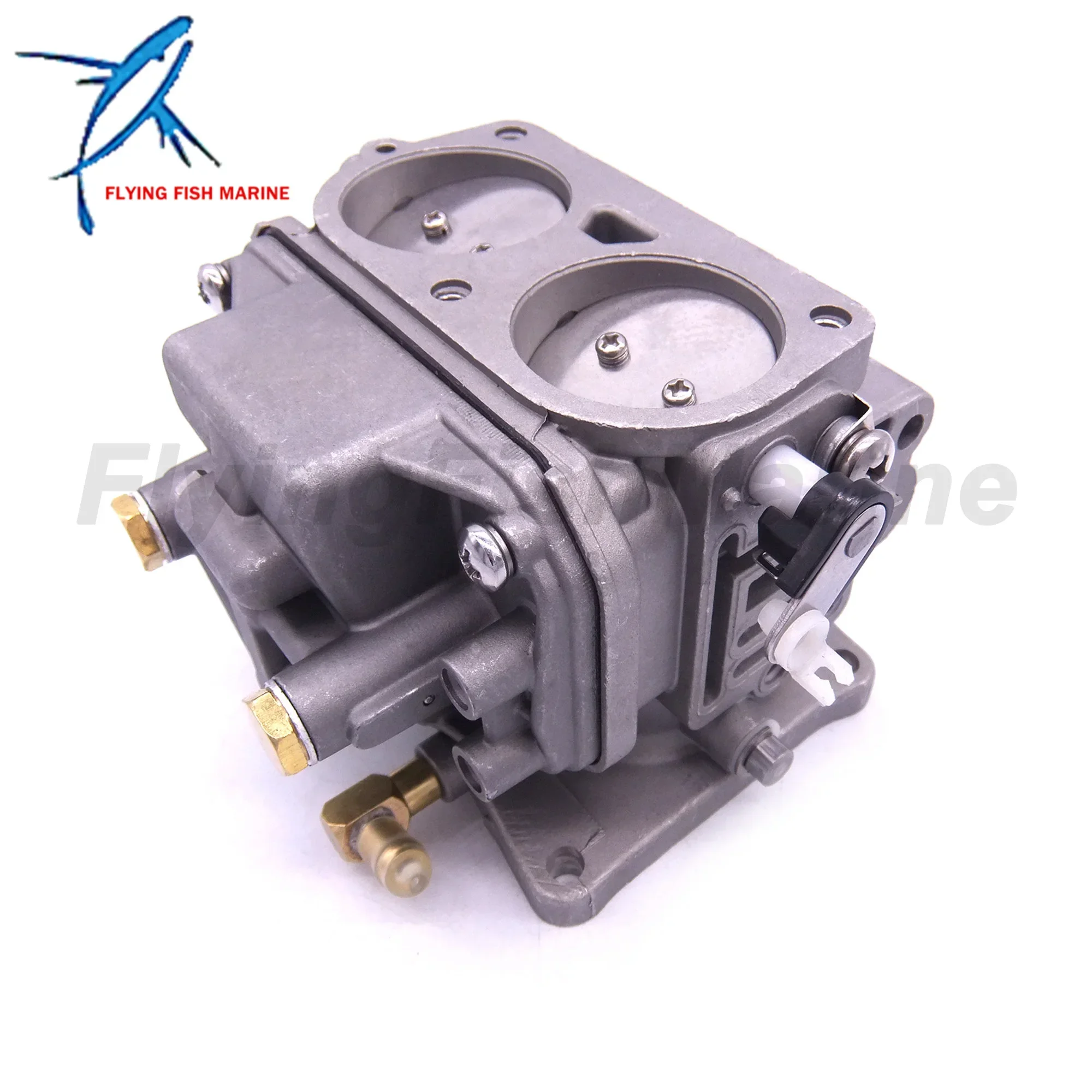 

Outboard Engine 6F6-14301-00 01 02 03 04 05 06 Carburetor Carb Assy for Yamaha Boat Motor E40G E40J E40 40HP 2-Stroke