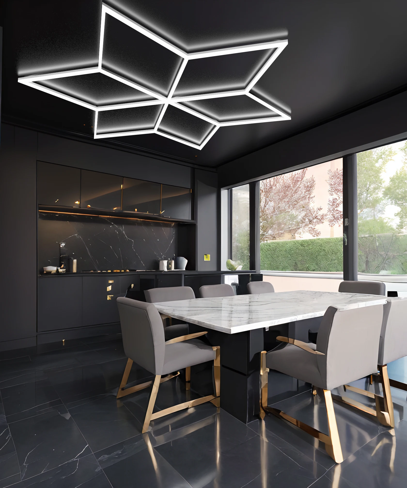 6500K High Lumen Dimmable Workshop Light Snowflake Design for Live Streaming Fatigue-Free PC