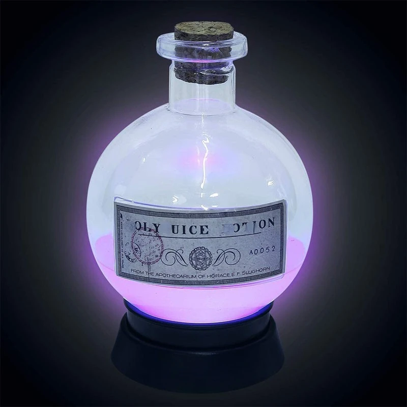 Magic Night Light Film and Television Game Anime LED Potion Color-changing Bottle Holiday Gift Decoration Table Lamp