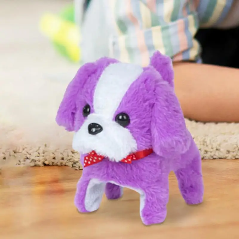 Robot Dog Toy Barking Smart Dog Robot Plush Puppy Interactive Walking Toy Electronic Robot Dog Pet Toy Children's Day Gift