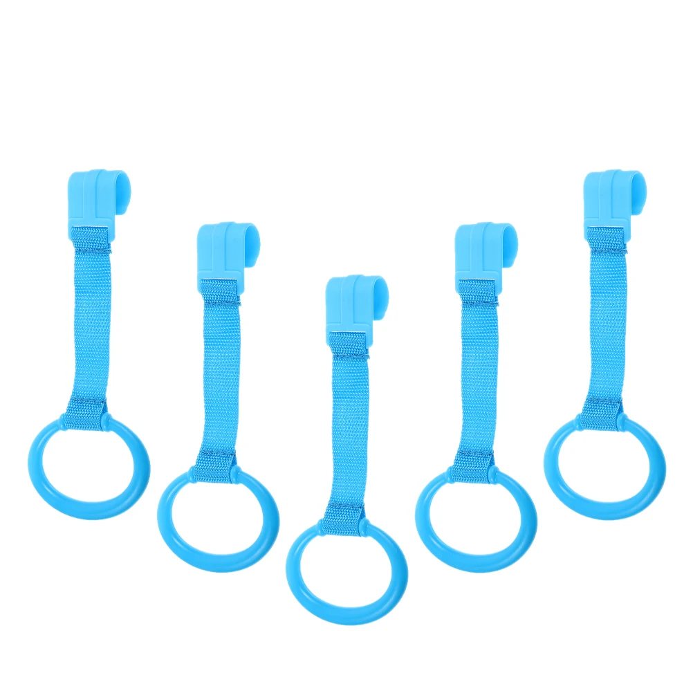 5 Pcs Crib Pull Ring Baby Bed Cribs Walking Rings Stands up Assist Hand Dedicated