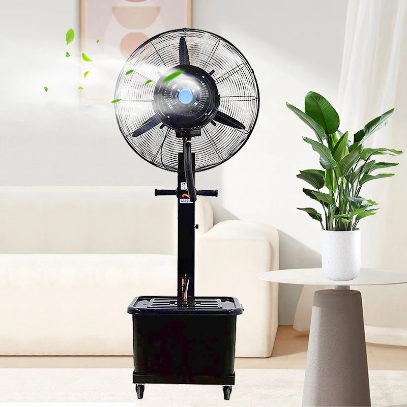 

Заводская поставка, настраиваемый высококачественный вентилятор тумана с резервуаром для воды