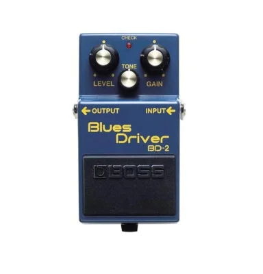 Boss BD-2 / BD-2W Blues Driver Guitar Effects Pedal BD2 BD2W with tube amp simulation