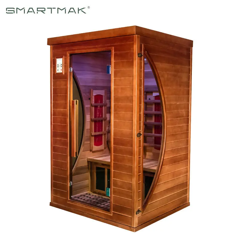LMM household and commercial wood sauna room Tomalin, sauna box single double sweat sauna