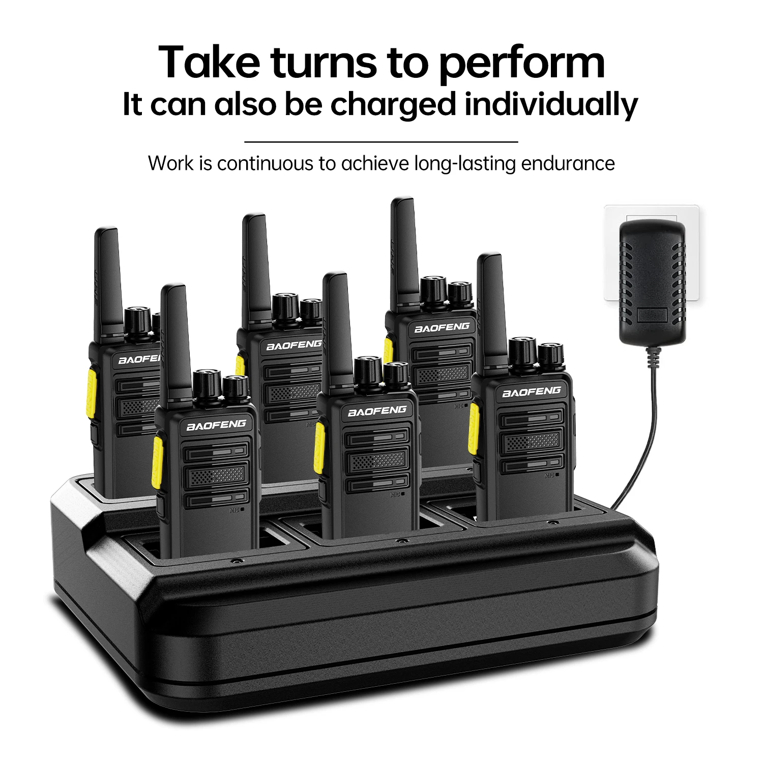 6pcs Baofeng GMSK Digital Walkie Talkie BD-V12B UHF Encrypted Call Noice Reduction HD Wireless Copy Frequency Radio BF-888S Upgr