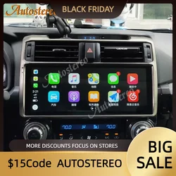 Carplay For Toyota 4Runner 2009-2022 Auto Stereo Android 13 Car GPS Navigation HeadUnit Multimedia Player Radio Tape Recorder