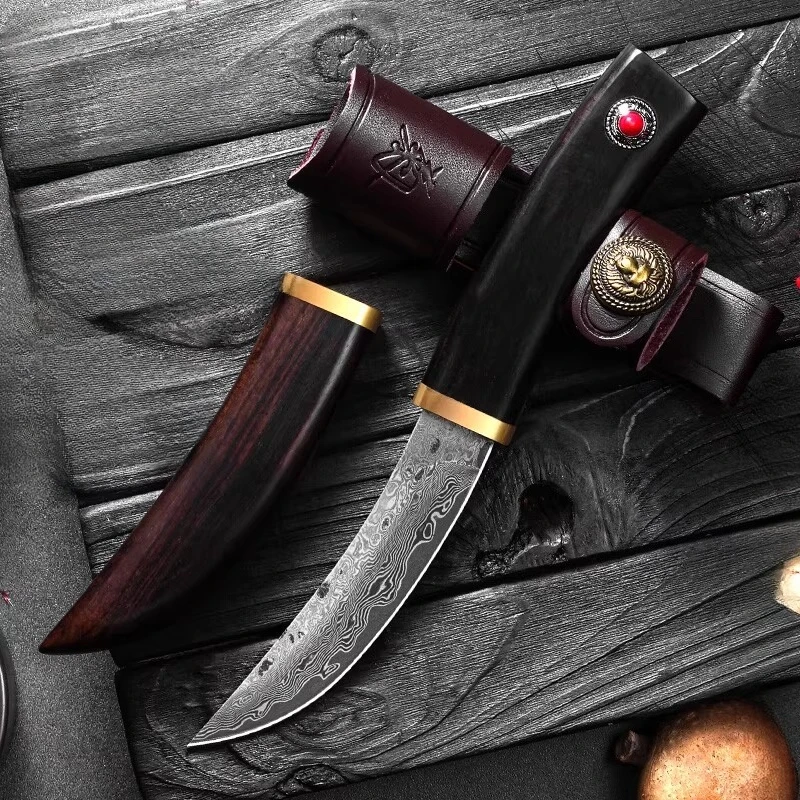 

Boning Knife Sharp Stainless Steel Blade Handle Meat Carving Knife Vintage Butcher's Knife Professional Butcher's Kitchen Knife