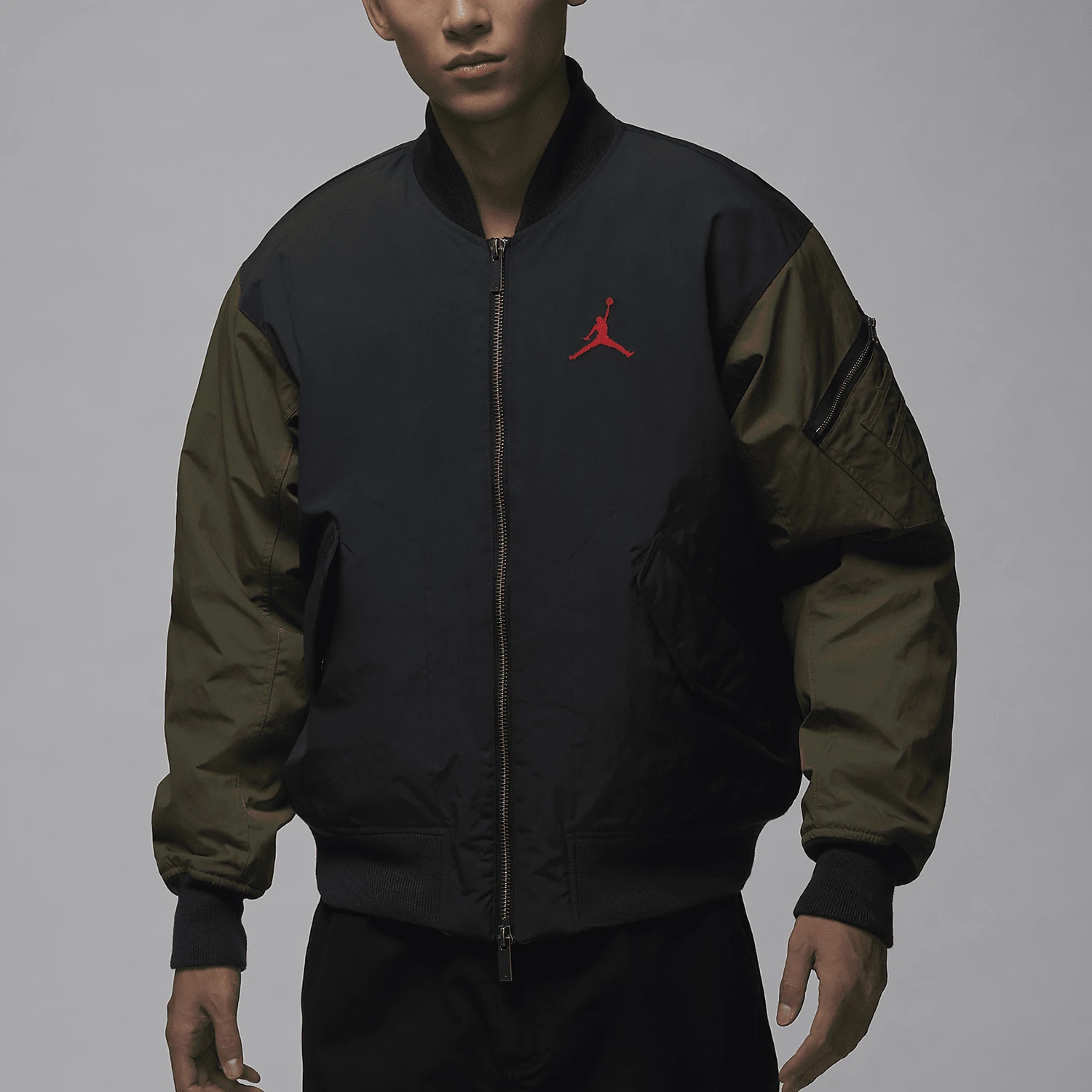 Ropa deportiva de algodón cálida con estampado de patchwork para hombre Nike JORDAN genuina HV5152-045