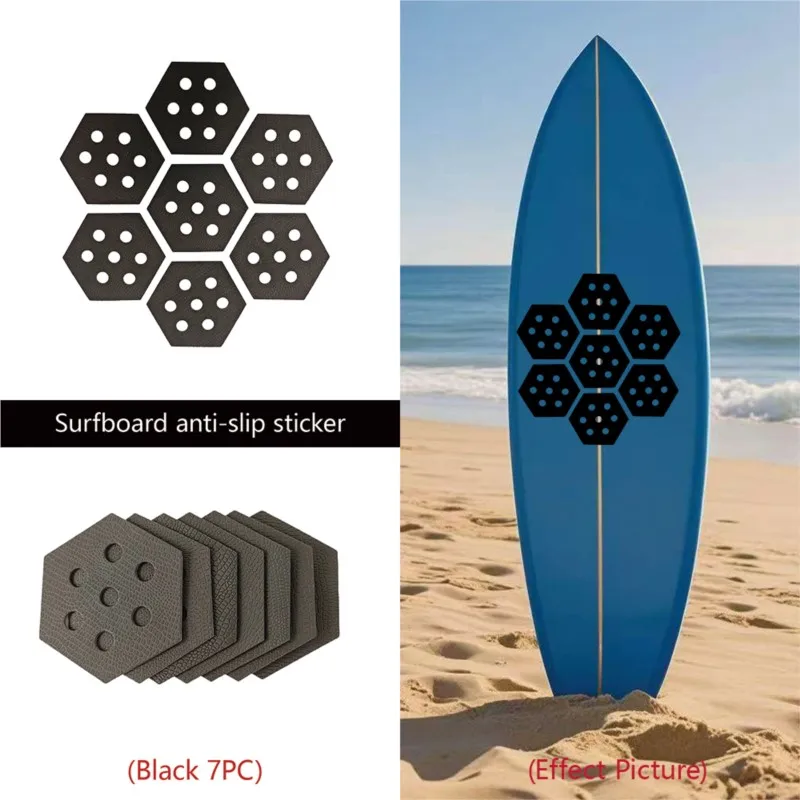Versatile Surf Balance Accessory Combo, Jet Ski Throttle Grip Enhancer With Black White EVA Waterproof Anti-Slip Sheets